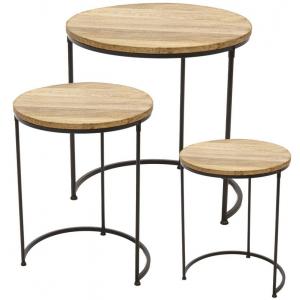 Plantentafel Everyday Trio Set Sidetable Classic 29–38–47 cm salontafels rond